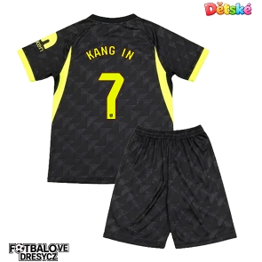 Atletico Madrid Lee Kang-in #7 Dětské Venkovní dres komplet 2026-27 Krátký Rukáv (+ trenýrky)